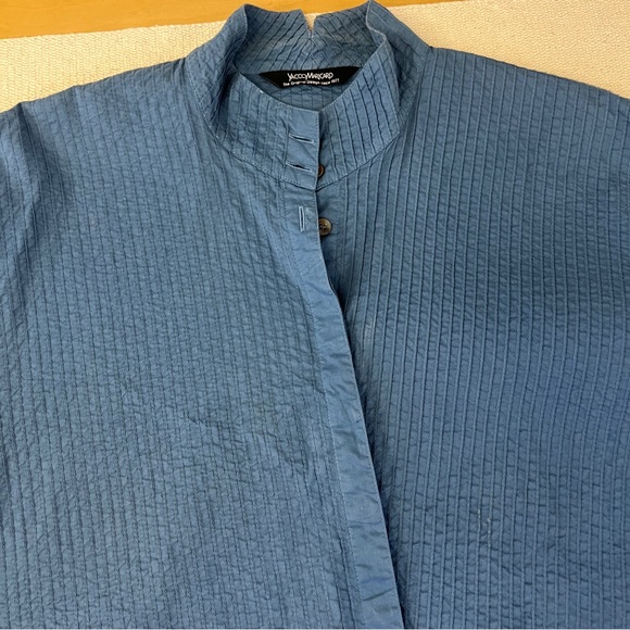 Yacco Maricard Blue Asymmetric Crossover Shirt - Picture 8 of 12